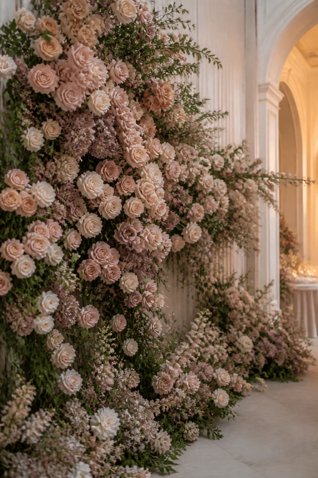 Floral installation